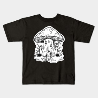 Fairy Mushroom House Kids T-Shirt